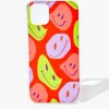 Abstract Happy Face Case For Iphone 11