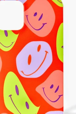 Abstract Happy Face Case For Iphone 12