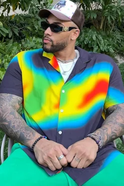 Abstract Print Shirt
