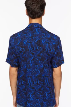 Abstract Snakeskin Shirt