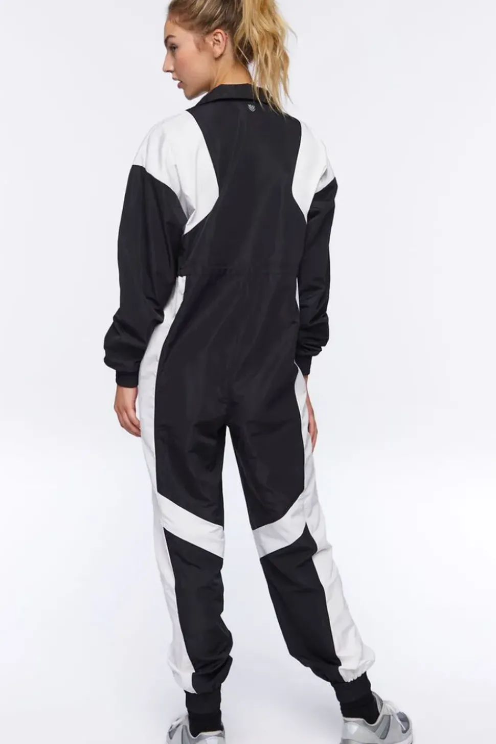 Active Colorblock Windbreaker Jumpsuit