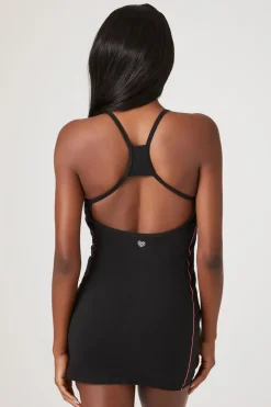 Active Contrast-Seam Skort Dress