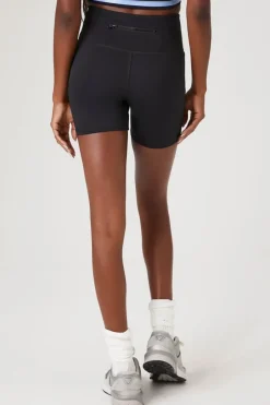 Active Contrast-Trim Biker Shorts