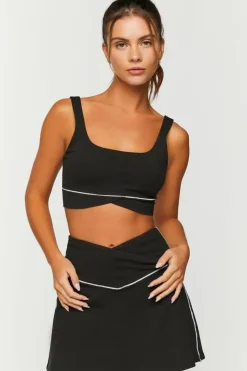 Active Contrast-Trim Crossover Skort