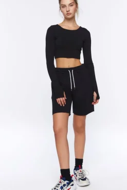 Active Crisscross Cutout Top