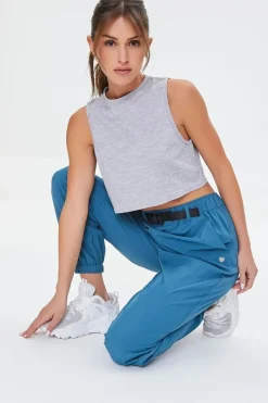Active Cropped Muscle Tee