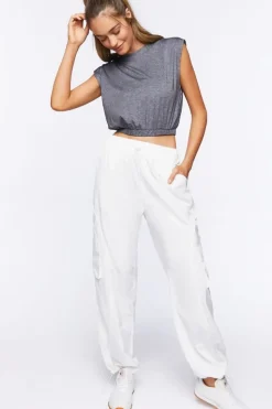 Active Cropped Muscle Tee