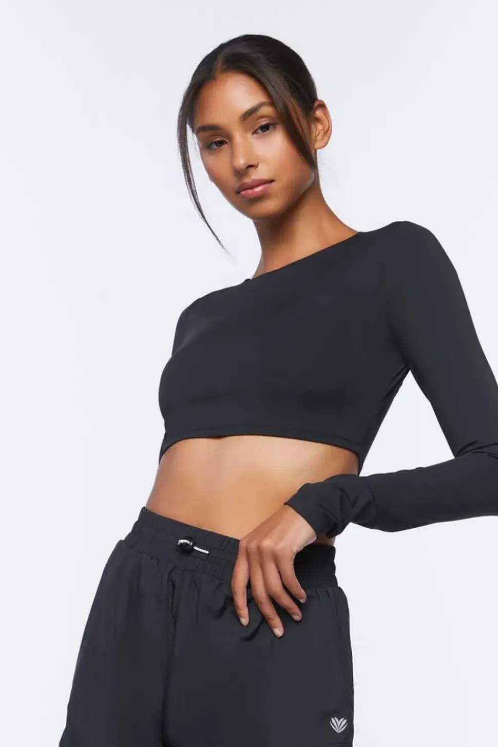 Active Cutout Crop Top