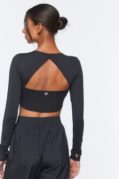 Active Cutout Crop Top