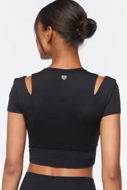 Active Cutout Crop Top