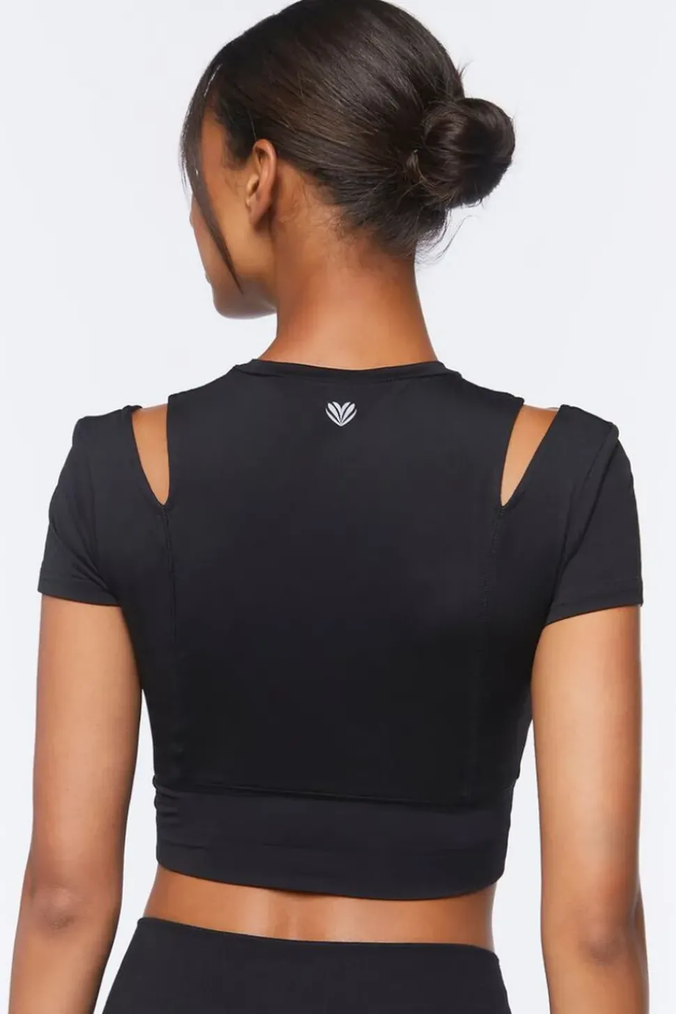 Active Cutout Crop Top