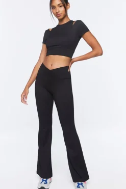 Active Cutout Crop Top