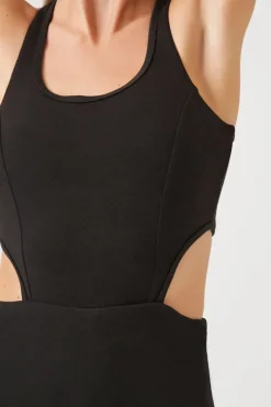 Active Cutout Skort Romper