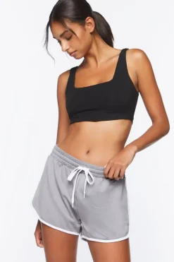 Active Drawstring Ringer Shorts
