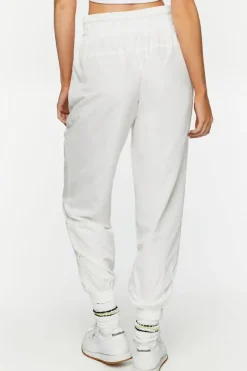 Active Drawstring Zip-Hem Joggers