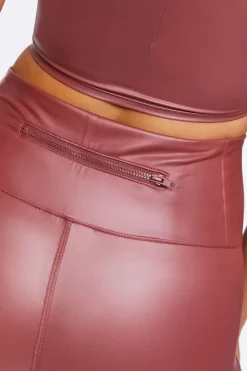 Active Faux Leather Leggings