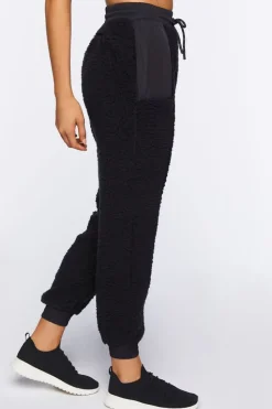 Active Faux Shearling Joggers