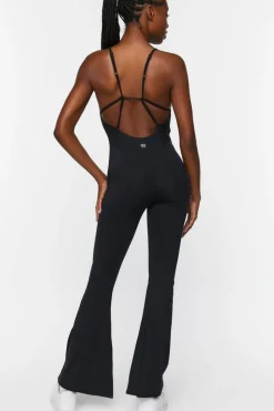 Active Flare-Leg Cami Jumpsuit