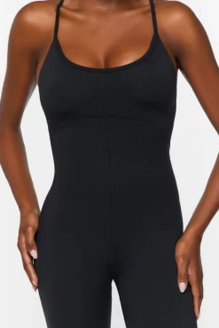 Active Flare-Leg Cami Jumpsuit