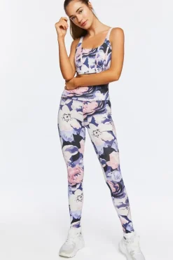 Active Floral High-Rise Leggings
