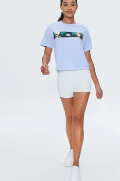 Active High-Rise Biker Shorts
