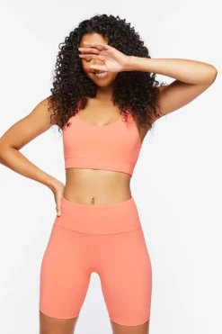 Active High-Rise Biker Shorts