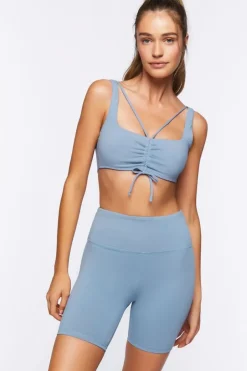 Active High-Rise Biker Shorts