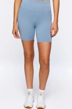 Active High-Rise Biker Shorts