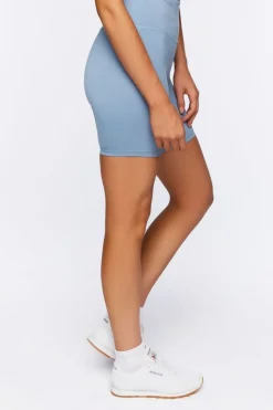 Active High-Rise Biker Shorts