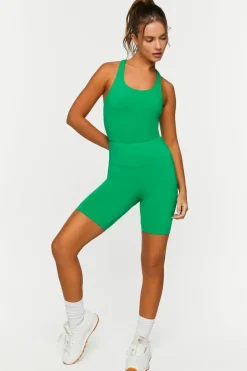 Active High-Rise Biker Shorts