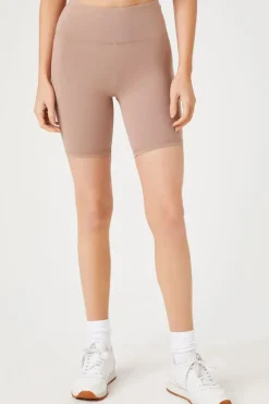 Active High-Rise Biker Shorts