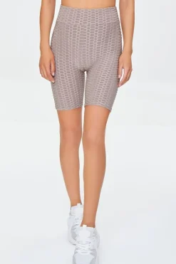 Active Honeycomb Biker Shorts