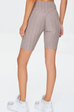 Active Honeycomb Biker Shorts