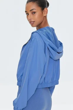 Active Hooded Windbreaker Jacket