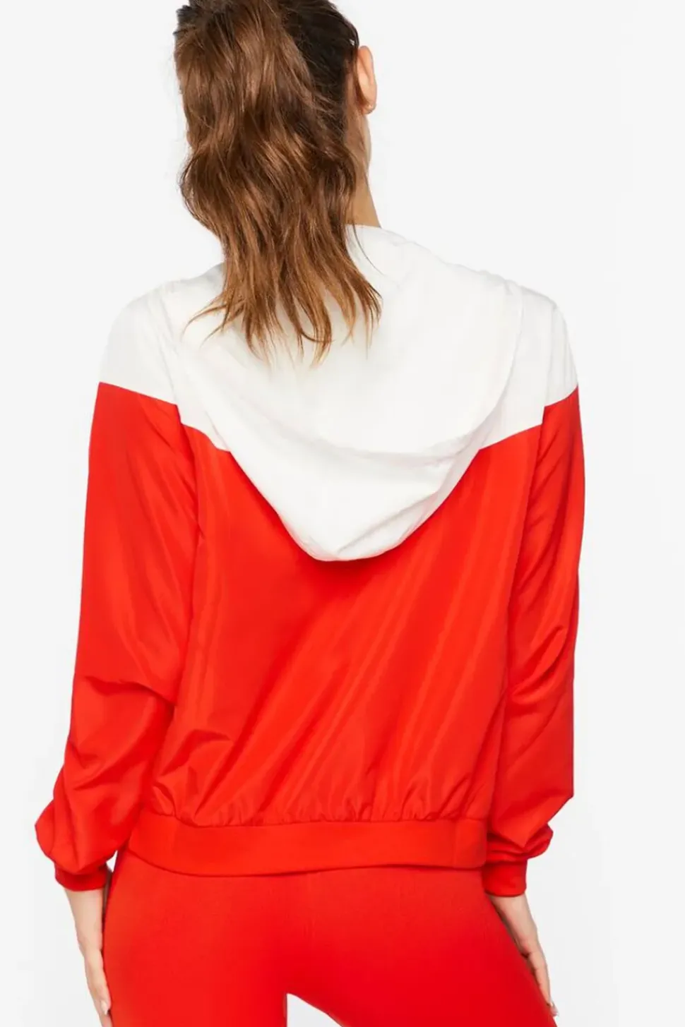 Active Hooded Zip-Up Windbreaker Jacket