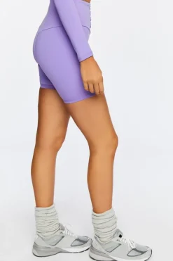 Active Lace-Up Biker Shorts