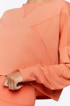 Active Long-Sleeve Crop Top