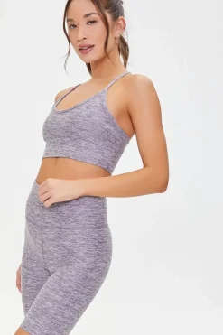 Active Marled Biker Shorts