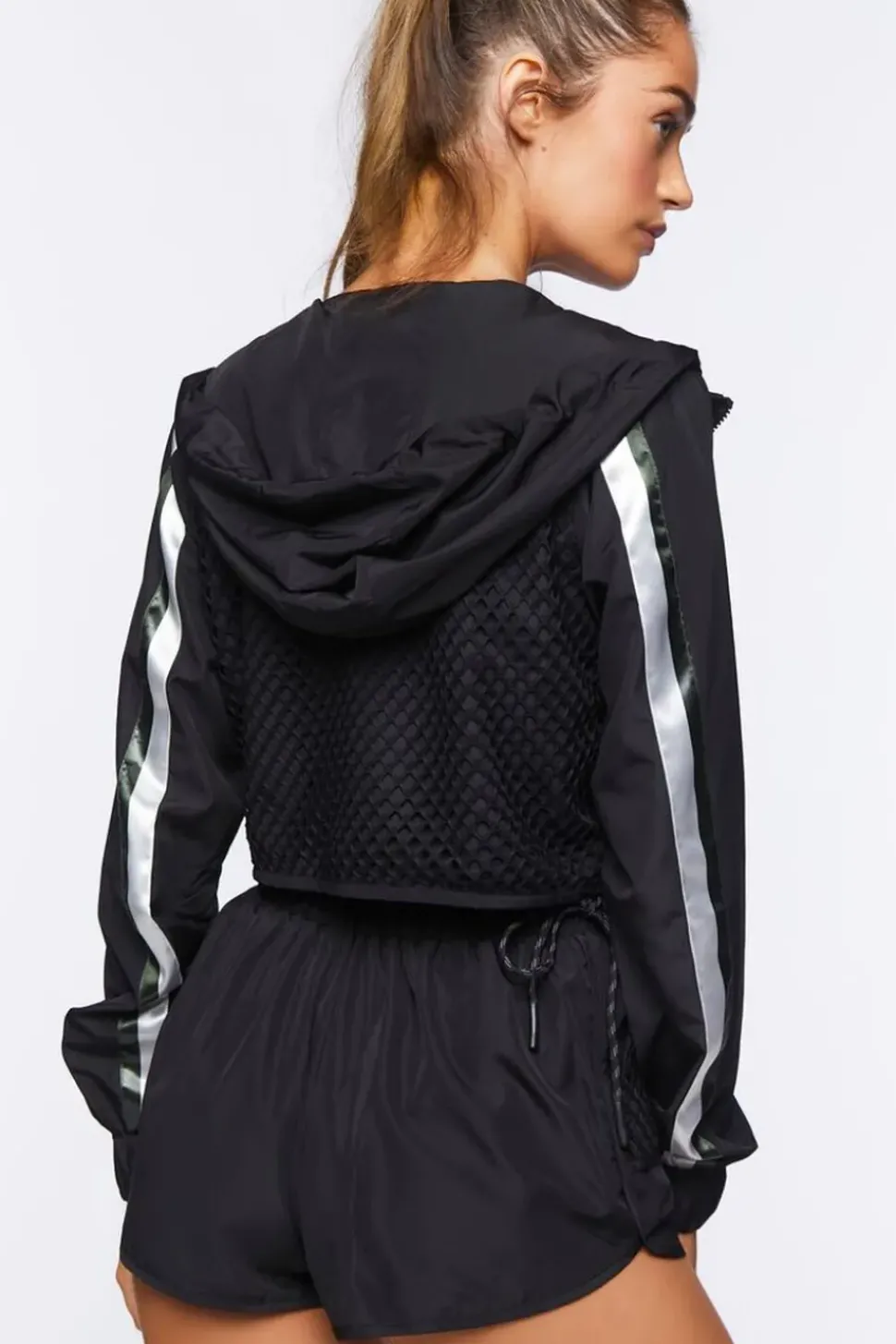 Active Netted Windbreaker Jacket