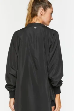 Active Oversized Dolphin-Hem Jacket