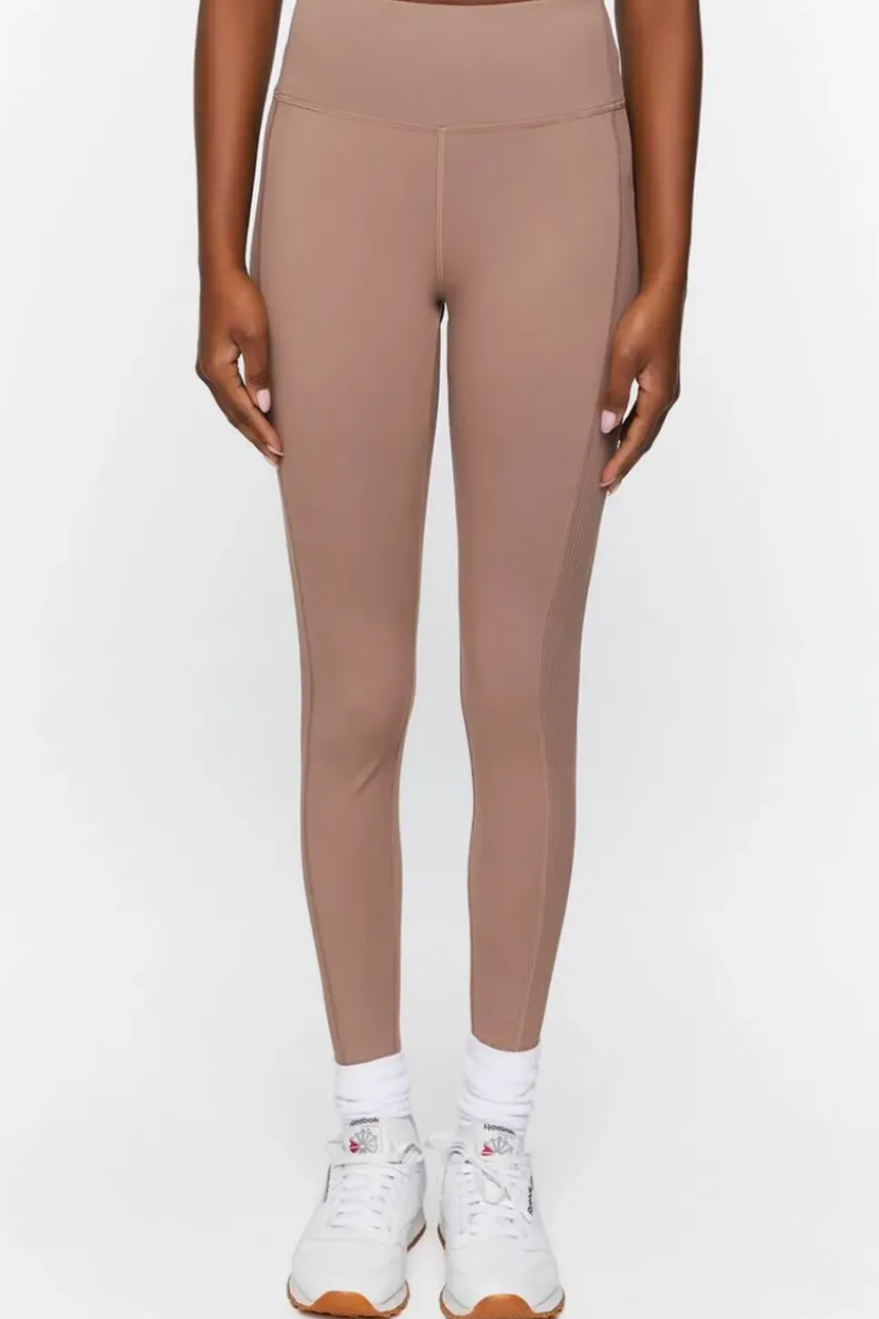 Active Ribbed-Panel Leggings