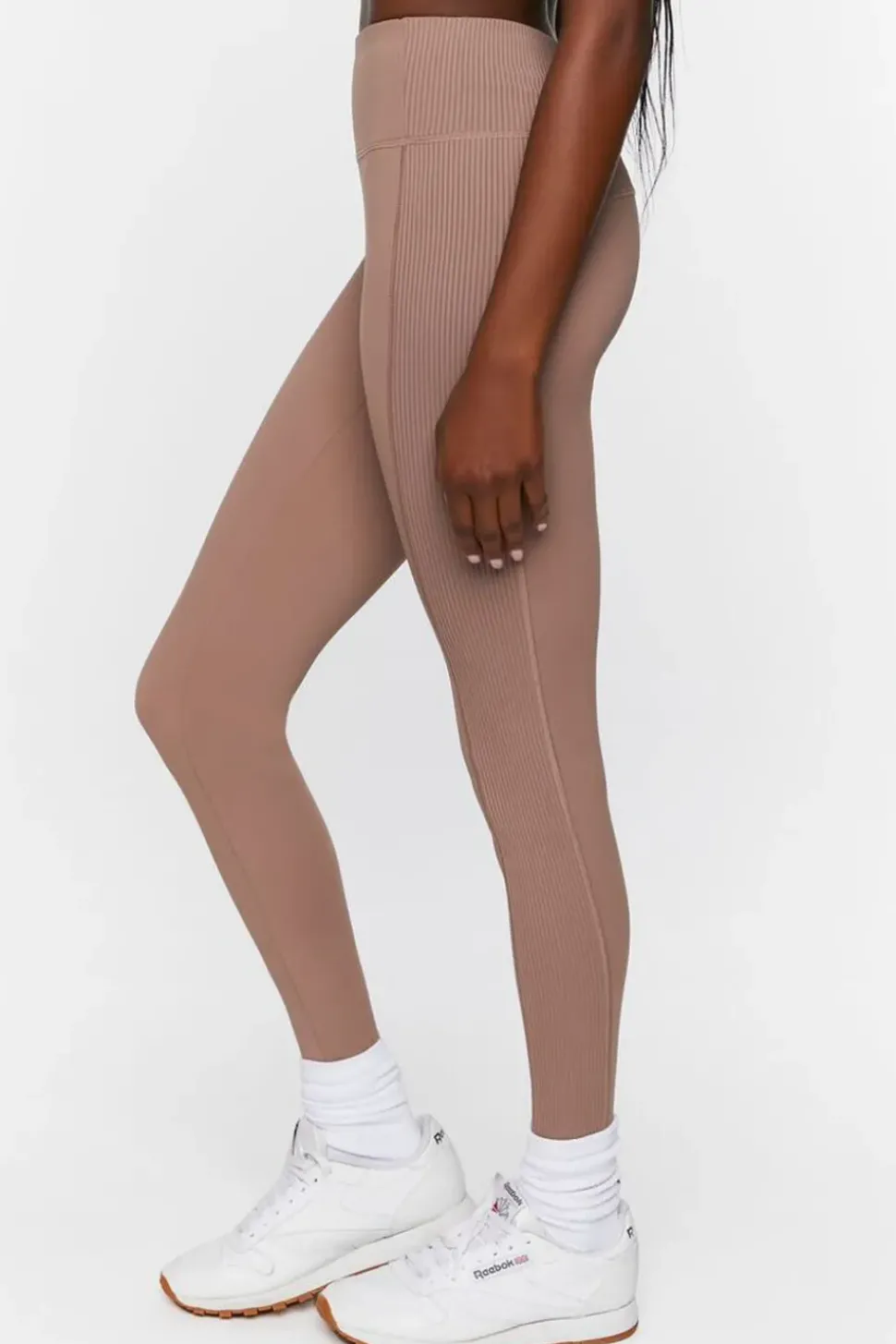 Active Ribbed-Panel Leggings