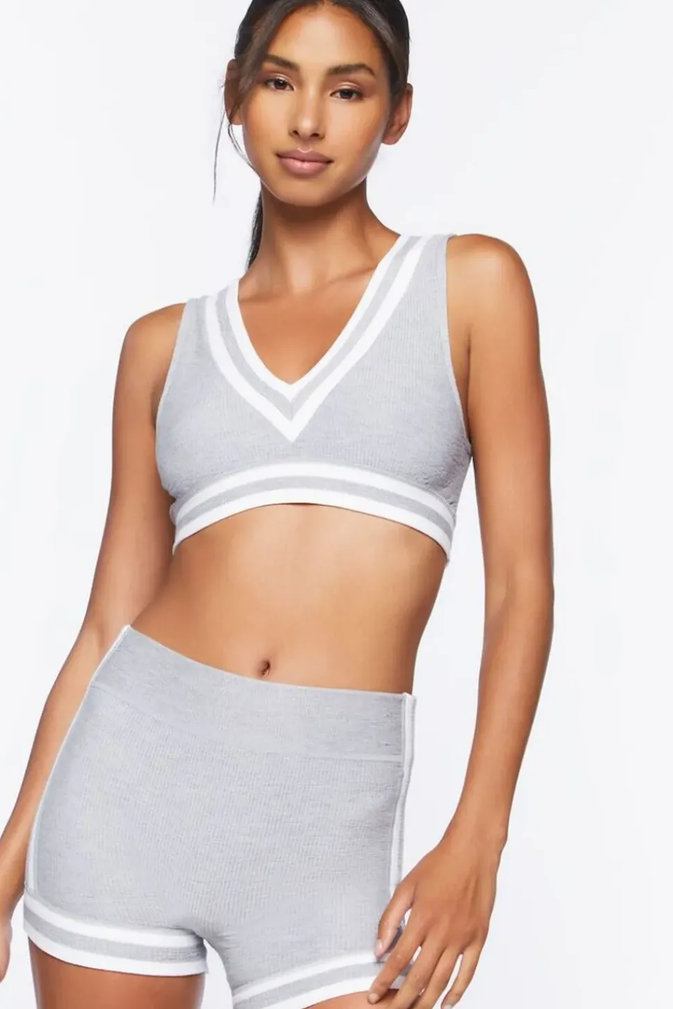 Active Ribbed Seamless Shorts