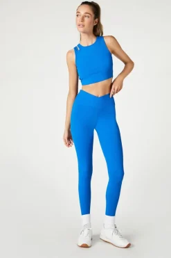 Active Ribbed Surplice Leggings