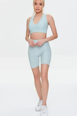 Active Ruched-Bum Biker Shorts
