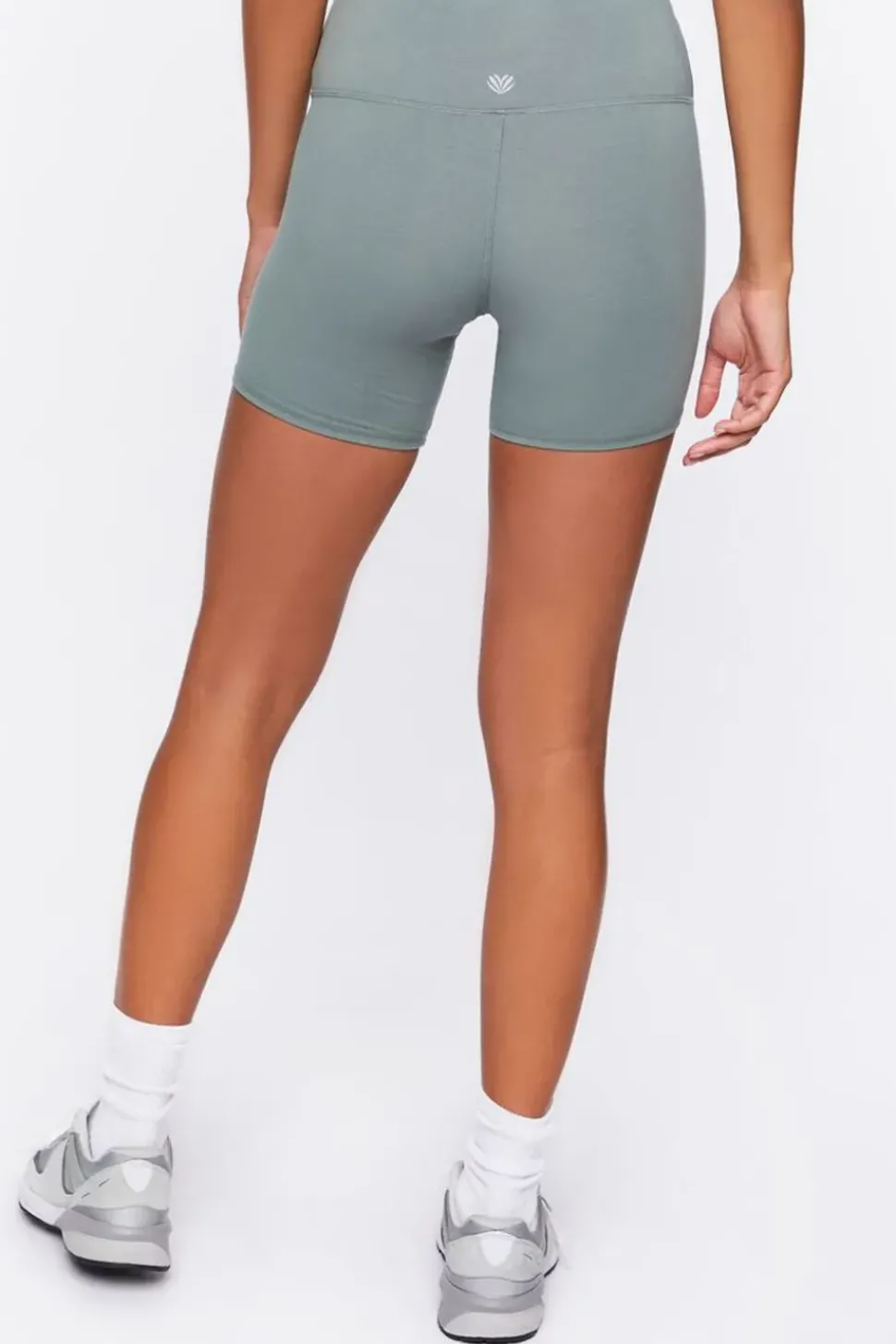 Active Ruched Drawstring Biker Shorts