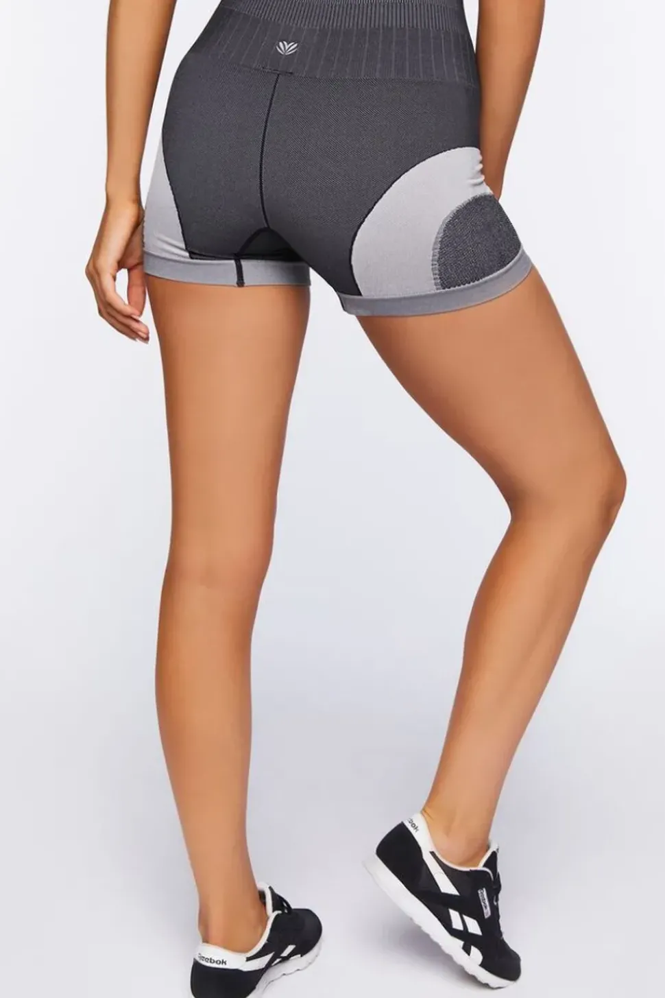 Active Seamless Colorblock Biker Shorts