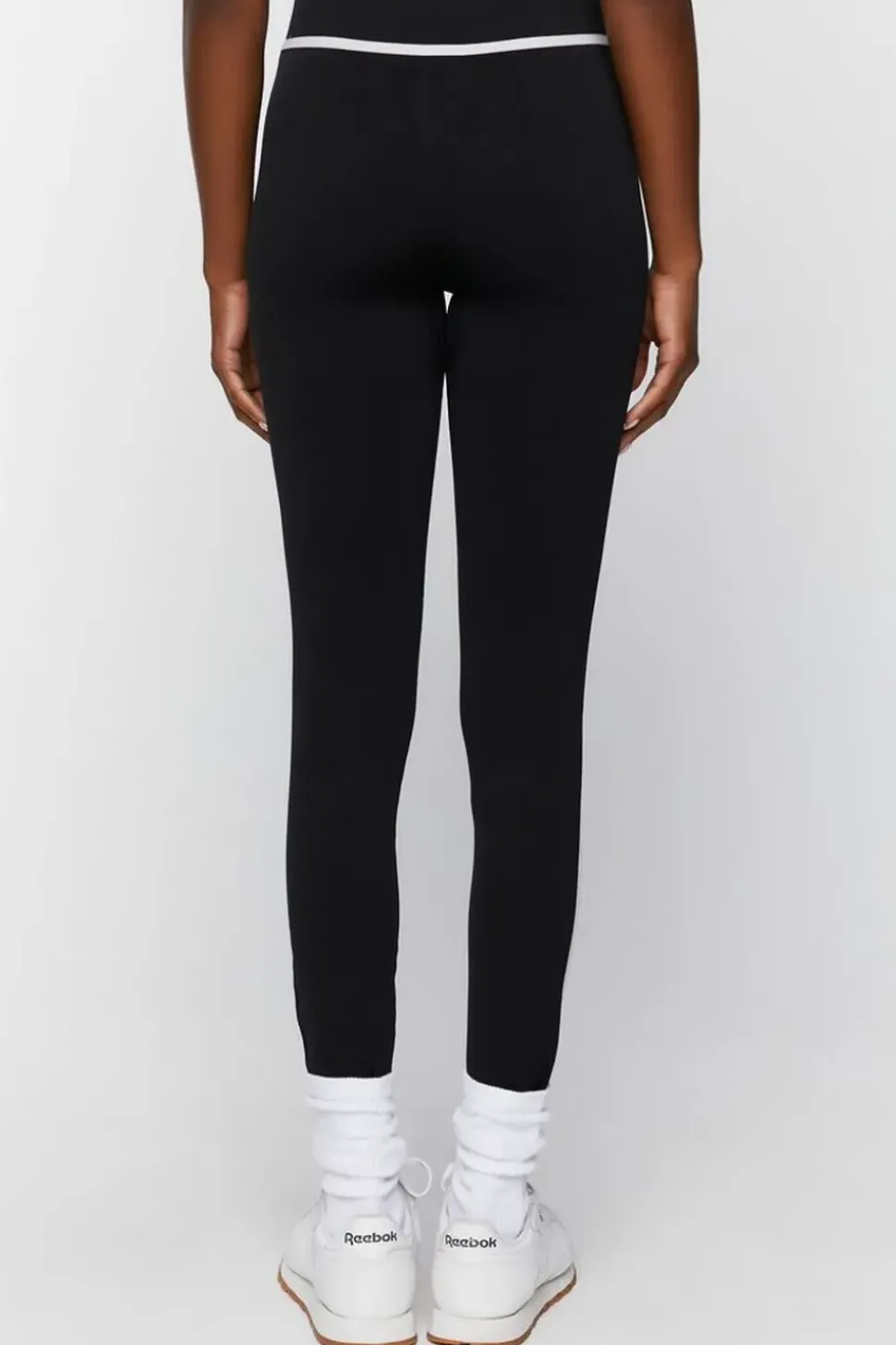 Active Seamless Contrast-Trim Leggings