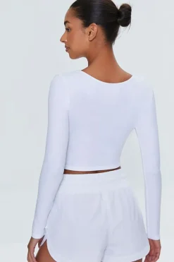 Active Seamless Crisscross Crop Top