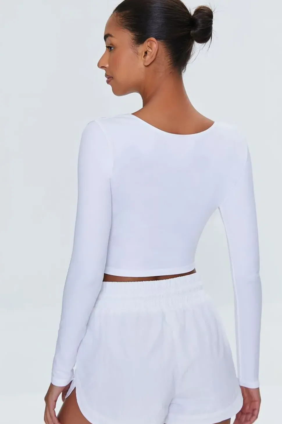 Active Seamless Crisscross Crop Top
